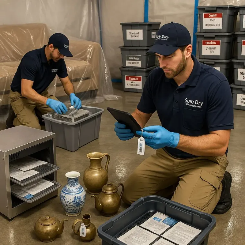 Content Protection and Restoration process in North Royalton, OH