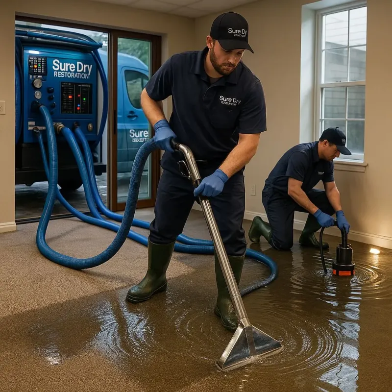 Water Extraction and Removal process in North Royalton, OH